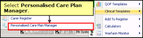 Personalised Care Plan Manager